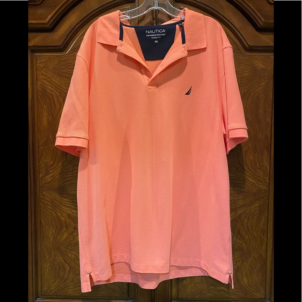 NWOT Nautica Performance Deck Polo Shirt